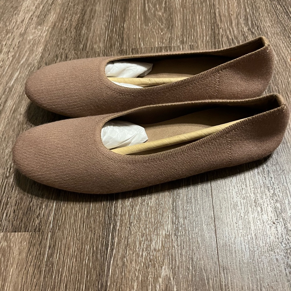 Everlane The Day Glove in ReKnit Cinnamon Latte Size 8.5 - Picture 7 of 10